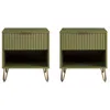 Manhattan Comfort Dumbo 1-drawer Modern Nightstand