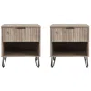 Manhattan Comfort Dumbo 1-drawer Modern Nightstand