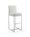 Manhattan Comfort Element Leatherette Upholstered Bar Stool