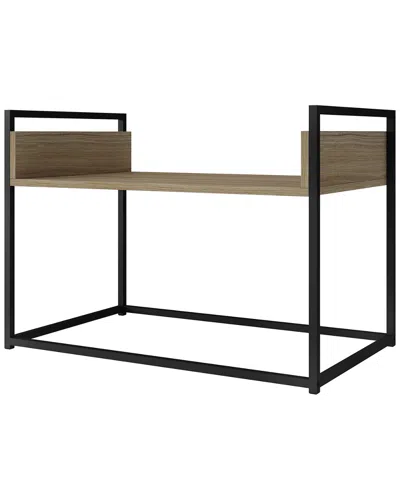 Manhattan Comfort Ellis Coffee Table In Black