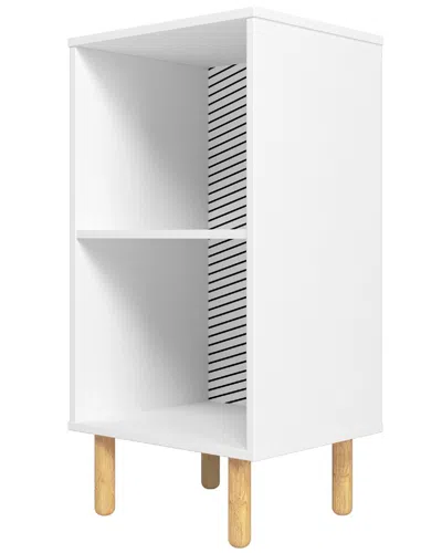 Manhattan Comfort Essex Nightstand In White