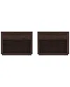 Manhattan Comfort Evelyn Modern Nightstand 2.0 With 1 Full Extension Drawer