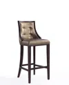 Manhattan Comfort Fifth Avenue Leatherette Upholstered Barstool