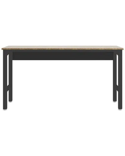 Manhattan Comfort Fortress Garage Table In Grey