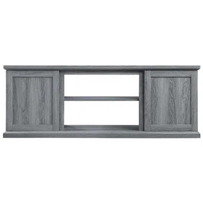 Manhattan Comfort Franklin 60" Tv Stand In Grey