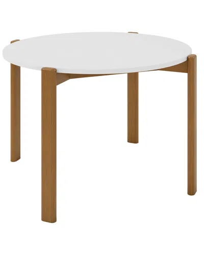 Manhattan Comfort Gales Dining Table In Brown