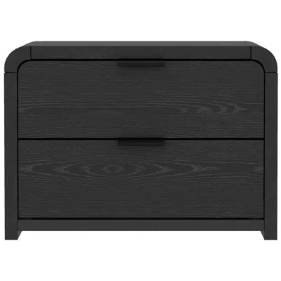 Manhattan Comfort Grace Nightstand In Gray