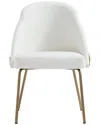Manhattan Comfort 34.4" Faux Leather Gracie Dining Chair