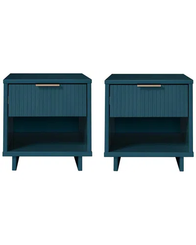 MANHATTAN COMFORT MANHATTAN COMFORT GRANVILLE MODERN SOLID WOOD NIGHTSTAND