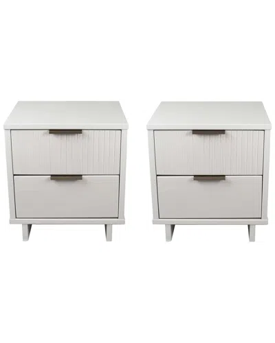 MANHATTAN COMFORT MANHATTAN COMFORT GRANVILLE MODERN SOLID WOOD NIGHTSTAND