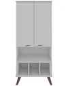Manhattan Comfort Hampton 26.77in Display Cabinet