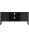 Manhattan Comfort Landen Modern 47in Tv Stand With 6 Fixed Shelves