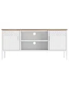 Manhattan Comfort Landen Modern 47in Tv Stand With 6 Fixed Shelves