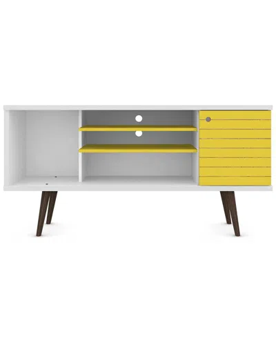 Manhattan Comfort Liberty 53.14in Mid-century Modern Tv Stand