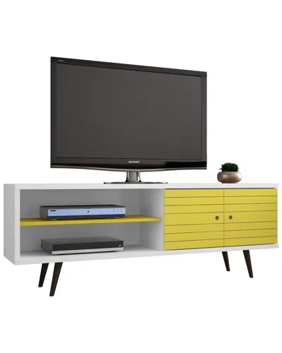 Manhattan Comfort Liberty 62.99in Mid-century Modern Tv Stand