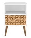 Manhattan Comfort Liberty Mid Century Modern Nightstand