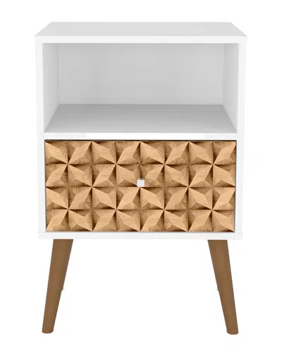 Manhattan Comfort Liberty Mid Century Modern Nightstand