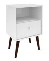 Manhattan Comfort Liberty Mid Century Modern Nightstand