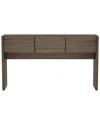 Manhattan Comfort Linda Modern Console Table In Brown