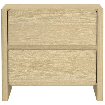 Manhattan Comfort Linda Nightstand In Neutral