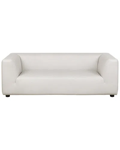 Manhattan Comfort Lukas 89in Upholstered Sofa In White