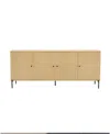Manhattan Comfort Magnolia 70.9" Wood Modern 8-shelf Sideboard