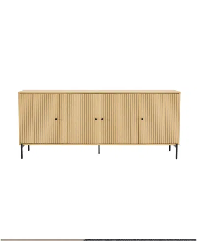 Manhattan Comfort Magnolia 70.9" Wood Modern 8-shelf Sideboard