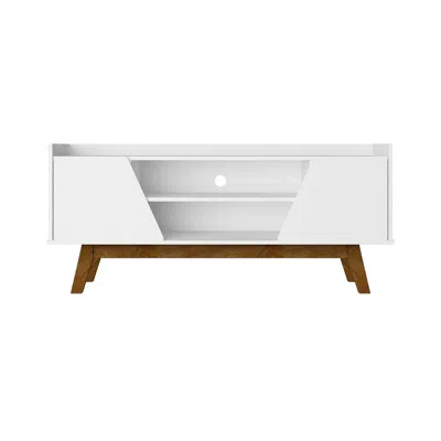 Manhattan Comfort Marcus 53.14 Tv Stand In White