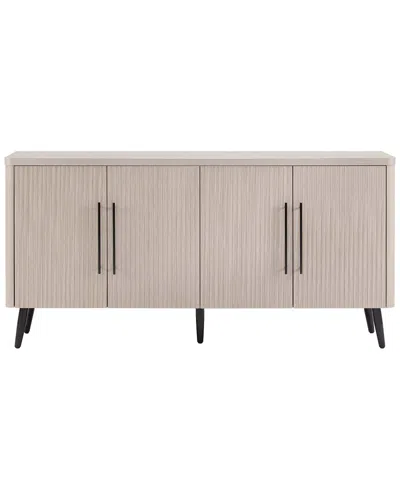 Manhattan Comfort Mid Century-modern Jodie 64.6in Sideboard In White