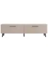 Manhattan Comfort Mid Century-modern Jodie 68.9in Tv Stand In White