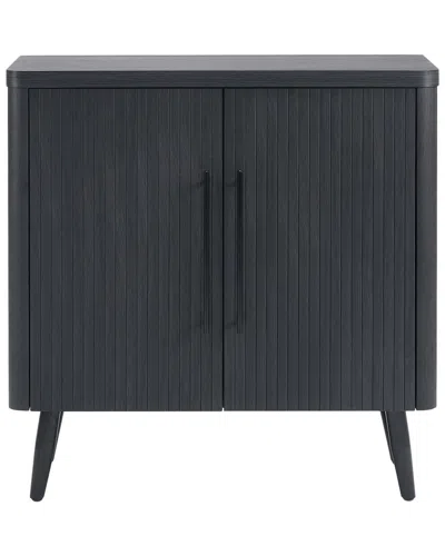 Manhattan Comfort Mid Century-modern Jodie Accent Cabinet In Grey