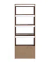 Manhattan Comfort Mid-century Modern Ratzer Bookcase