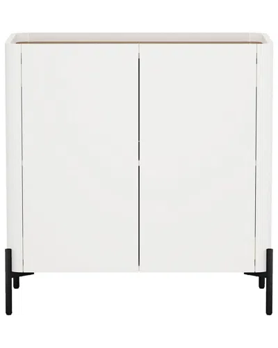 Manhattan Comfort Modern Abbey Accent Cabinet In White