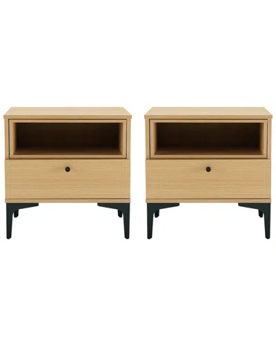 MANHATTAN COMFORT MANHATTAN COMFORT MODERN AMARA NIGHTSTAND