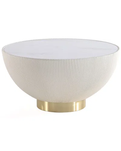 Manhattan Comfort Modern Anderson Coffee Table Uph In Animal Print