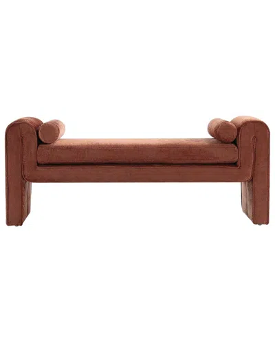 MANHATTAN COMFORT MANHATTAN COMFORT MODERN CONCORD CHENILLE 59IN BENCH