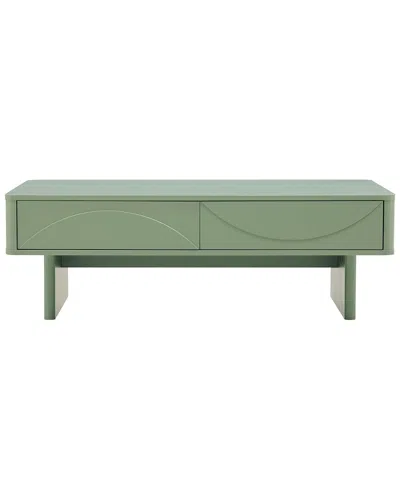 Manhattan Comfort Modern Ella 47.2in Coffee Table In Green