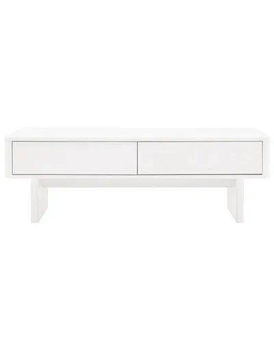 Manhattan Comfort Modern Ella 47.2in Coffee Table In White