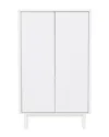 Manhattan Comfort Modern Ella 51.4in Accent Cabinet In White