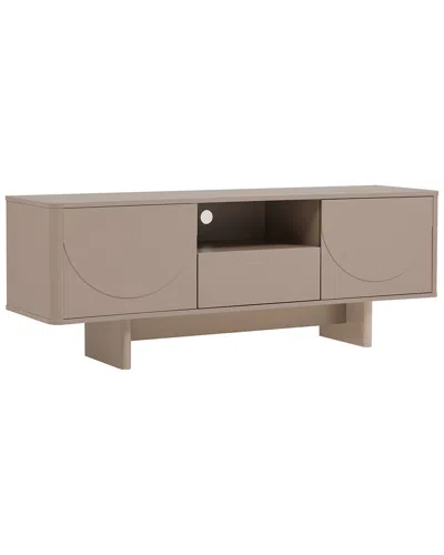 Manhattan Comfort Modern Ella 59in Tv Stand In Brown