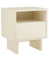 Manhattan Comfort Modern Ella Nightstand In White