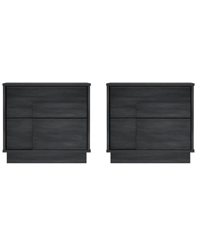 MANHATTAN COMFORT MANHATTAN COMFORT MODERN HORIZON NIGHTSTAND