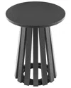 Manhattan Comfort Modern Layla End Table In Black