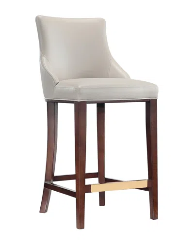 MANHATTAN COMFORT MANHATTAN COMFORT MODERN SET OF 3 SHUBERT UPHOLSTERED BARSTOOLS
