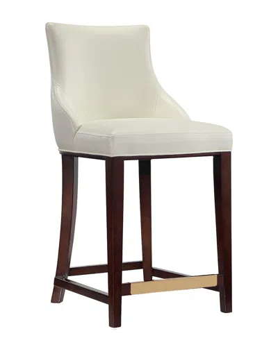 Manhattan Comfort Modern Set Of 3 Shubert Upholstered Counter Stools