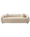 Manhattan Comfort Modern Tribeca Chenille 85.8 So In Neutral