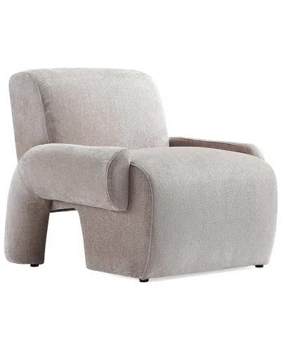 Manhattan Comfort Modern Verandah Chenille Accent In Neutral