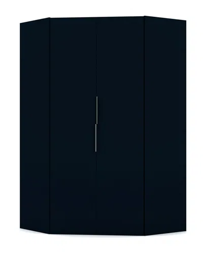 Manhattan Comfort Mulberry 2.0 Corner Wardrobe Closet