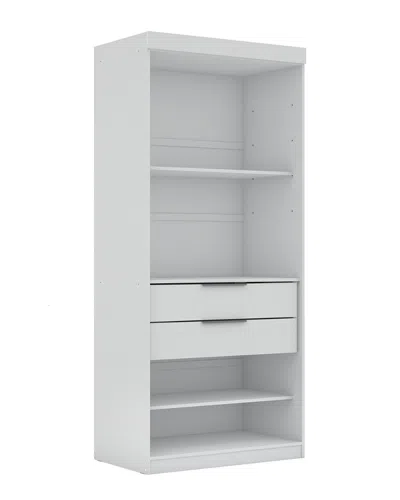 Manhattan Comfort Mulberry Open 1 Sectional Closet