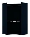 Manhattan Comfort Mulberry Open Corner Closet